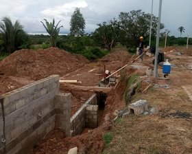 MURRO DE CONTENÇÃO, ROSÁRIO - MA